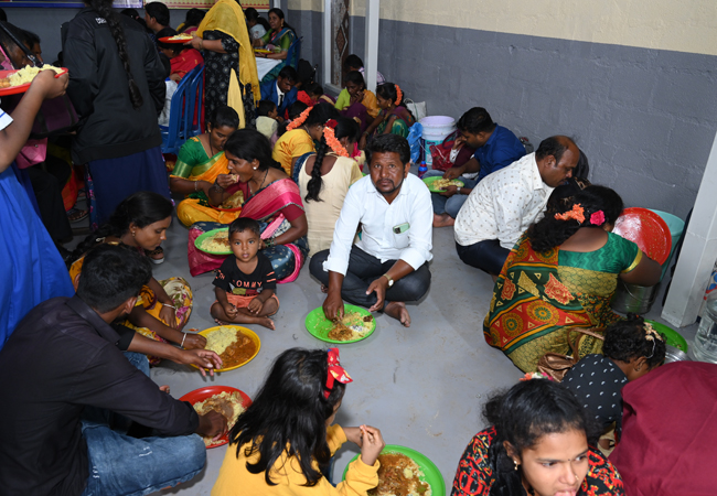 Bro Andrew Richard celebrates his 60th Birthday with grandneur amidst a large number of devotees here on Sunday, 16th, 2023, at Grace Ministry Prayer Centre Budigere in Bangalore with a myriad of wishes.